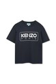 Kenzo Kids t-shirt bawełniany dziecięcy nadruk granatowy K61494.86.108