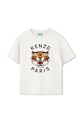 Dětské bavlněné tričko Kenzo Kids kulatý bílá K61505.86.108