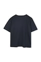 Детская хлопковая футболка Kenzo Kids K61505.86.108 тёмно-синий AW25
