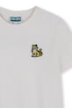 Chłopiec Kenzo Kids t-shirt bawełniany dziecięcy K61506.114.150 biały
