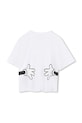 Chłopiec Marc Jacobs t-shirt bawełniany dziecięcy W60588.86.108 biały