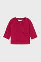 Kojenecké tričko s dlouhým rukávem Mayoral Newborn 2-pack 2056.1N.Newborn.9BYA červená AW25
