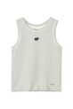 Dječji top s pamukom Liewood Faris Printed Tank Top 2-pack 2-pack LW20285.9BYA bež AW25