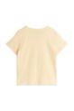 Chłopiec Mini Rodini t-shirt bawełniany dziecięcy Dino 25720132 beżowy