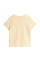 Chłopiec Mini Rodini t-shirt bawełniany dziecięcy Dino 25720132 beżowy