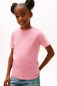 Tommy Hilfiger tricou de bumbac pentru copii print roz KS0KS00661.92.122.9BYA