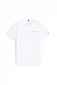 Tommy Hilfiger t-shirt bawełniany dziecięcy KS0KS00661.128.176.9BYA biały AW25