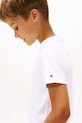 Detské bavlnené tričko Tommy Hilfiger KS0KS00661.128.176.9BYA biela