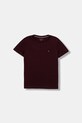 Chłopiec Tommy Hilfiger t-shirt bawełniany dziecięcy 2-pack UK0UK00073.9BYA bordowy