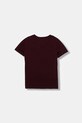 Tommy Hilfiger t-shirt bawełniany dziecięcy 2-pack UK0UK00073.9BYA bordowy