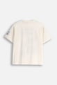 Chłopiec Coccodrillo t-shirt bawełniany dziecięcy ZC5143201LBW beżowy