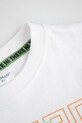 Chłopiec Coccodrillo t-shirt bawełniany dziecięcy ZC5143202XBK biały