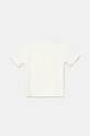 Lacoste t-shirt dziecięcy TJ2602 beżowy AW25