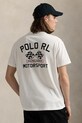 Polo Ralph Lauren t-shirt bawełniany Sscnclsm1 Short Sleeve 710972611 biały AW25