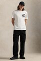 Odzież Polo Ralph Lauren t-shirt bawełniany Sscnclsm1 Short Sleeve 710972611 biały