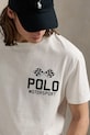 Bavlnené tričko Polo Ralph Lauren Sscnclsm1 Short Sleeve biela 710972611