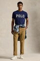 Ruházat Polo Ralph Lauren pamut póló 710972663 sötétkék