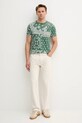 Polo Ralph Lauren tricou din bumbac 710974593 verde AW25