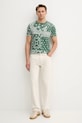 Bavlněné tričko Polo Ralph Lauren 710974593 zelená AW25