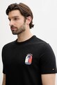 Ruházat Tommy Hilfiger pamut póló MW0MW39354 fekete