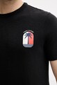 Tommy Hilfiger pamut póló fekete MW0MW39354