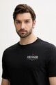 Ruházat Tommy Hilfiger pamut póló MW0MW39355 fekete