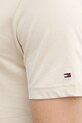 Tommy Hilfiger pamut póló bézs MW0MW40324