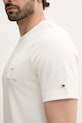 Бавовняна футболка Tommy Hilfiger бежевий MW0MW39364