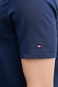 Bavlnené tričko Tommy Hilfiger MW0MW39364 tmavomodrá