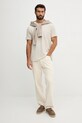 Хлопковая футболка Tommy Hilfiger MW0MW39365 бежевый AW25