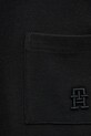 Bavlnené tričko Tommy Hilfiger MW0MW39365 čierna