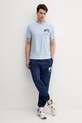 Tommy Hilfiger t-shirt bawełniany MW0MW40427 niebieski AW25