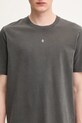 Samsoe Samsoe t-shirt bawełniany SAOLLIE szary M25200074