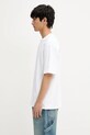 Samsoe Samsoe tricou din bumbac SASWIRL U25200006 alb AW25