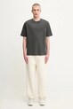 Samsoe Samsoe tricou din bumbac SASWIRL U25200007 gri
