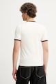 Odzież Samsoe Samsoe t-shirt bawełniany SATOD M25200030 beżowy