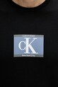 Calvin Klein t-shirt bawełniany czarny LV04RC854G