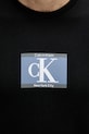 Bavlněné tričko Calvin Klein černá LV04RC854G