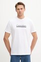 Βαμβακερό μπλουζάκι Calvin Klein βαμβάκι λευκό LV04RC852G