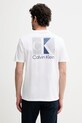 Odjeća Pamučna majica Calvin Klein LV04RC853G bijela