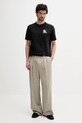 Calvin Klein t-shirt bawełniany LV04RC853G czarny AW25