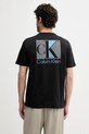 Odzież Calvin Klein t-shirt bawełniany LV04RC853G czarny