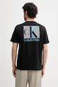 Одяг Бавовняна футболка Calvin Klein LV04RC853G чорний