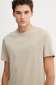 Calvin Klein t-shirt bawełniany beżowy LV04LB275G