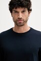 Oblečenie Bavlnené tričko Calvin Klein LV04LB275G tmavomodrá