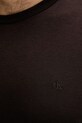 Calvin Klein tricou din bumbac maro LV04LB275G