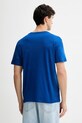 Odzież Calvin Klein t-shirt bawełniany LV04LB275G niebieski