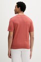 Ρούχα Calvin Klein t-shirt ανδρικό βαμβακερό LV04LC333G πορτοκαλί