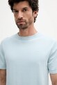 Calvin Klein t-shirt bawełniany niebieski LV04LC333G