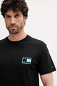 Odzież Tommy Jeans t-shirt bawełniany DM0DM21577 czarny